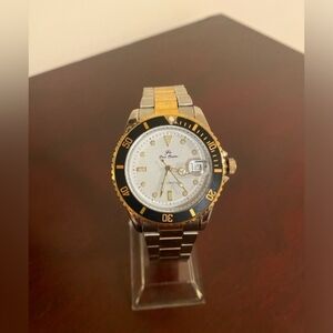 Men's Gold Two-Tone Automatic Watch